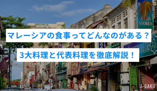 マレーシアの食事ってどんなのがある？3大料理と代表料理を徹底解説！