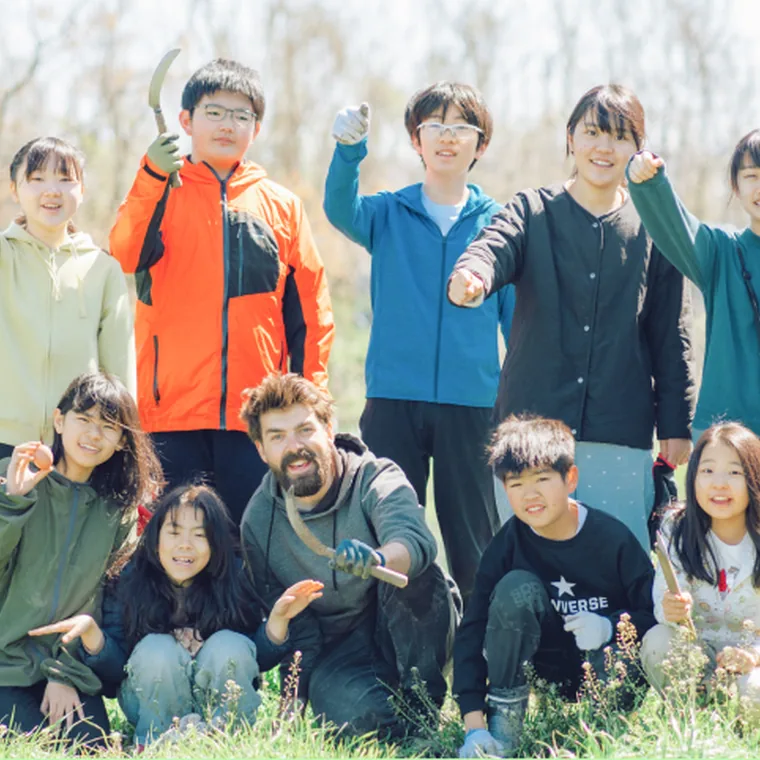 那須のキャンプの様子