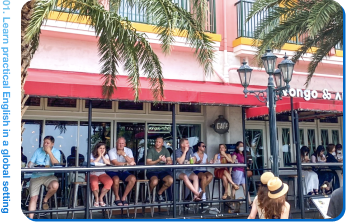 海外に近い環境での英語学習