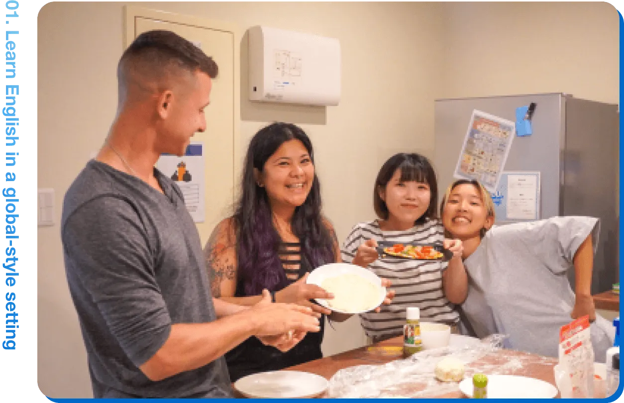 01. Learn English in a global-style setting