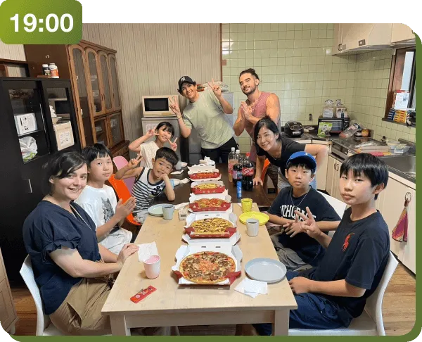 夕食