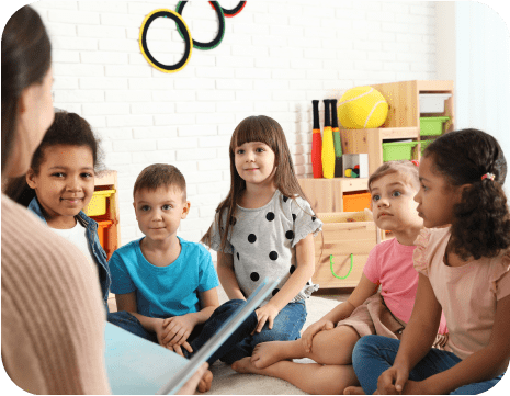 現地の保育施設での実習